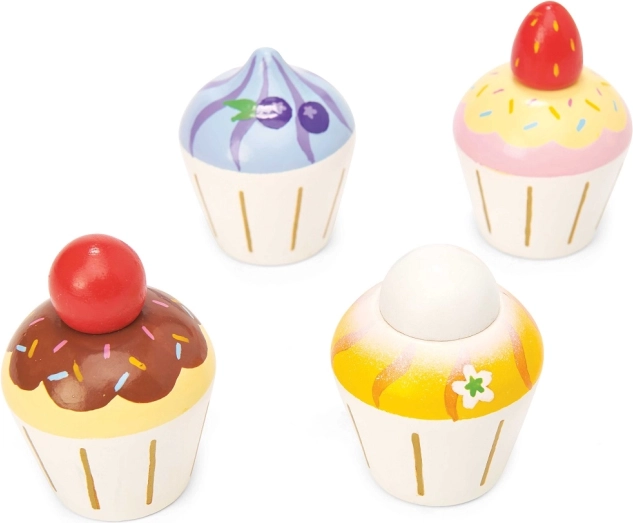 Houten cupcakes Le Toy Van Honeybake