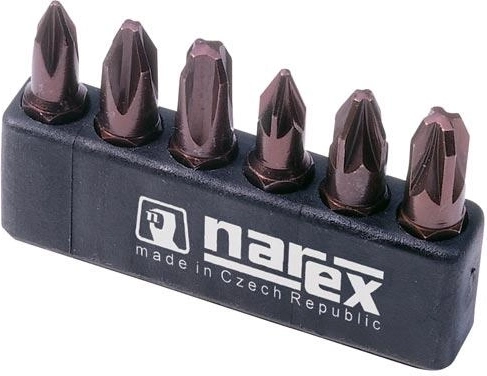 Bitset 1/4" – 6‑delig, zeskant, PH en PZ