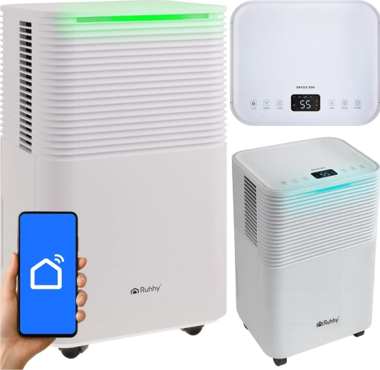 Luchtontvochtiger Ruhhy Dryzix 12 l/24 uur met wifi