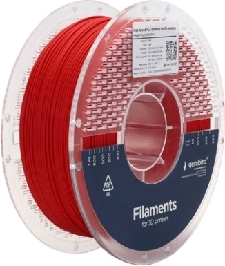 PLA-filament High Speed 1,75 mm, 1 kg, rood