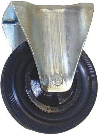 Vast wiel 200 mm, draagvermogen 120 kg