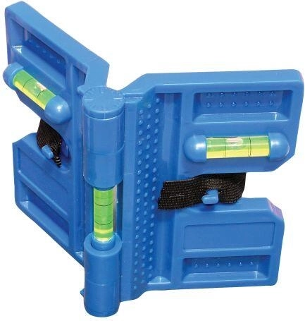 Paalwaterpas met 3 libellen en magneet