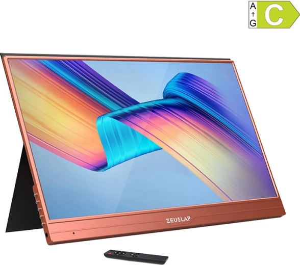 Draagbare touchscreenmonitor ZEUSLAP AT156 15,6" Full HD IPS