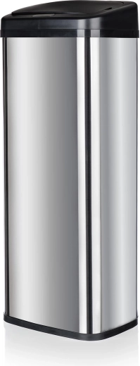 Touchloze prullenbak SENZO 50 l van roestvrij staal