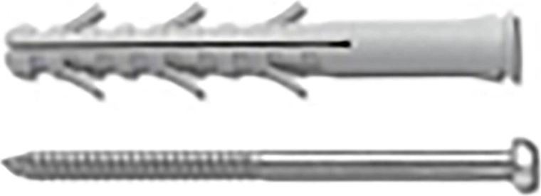 Raamdübel met zeskantkop 10 × 80 mm, 25 stuks