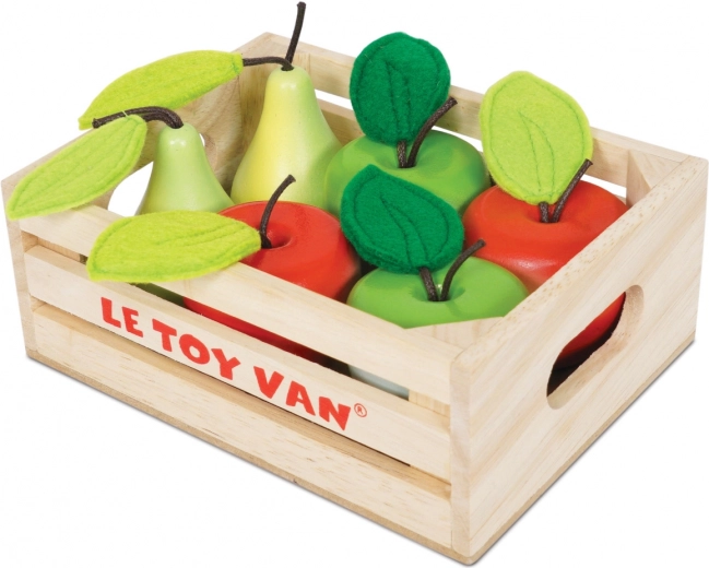 Le Toy Van houten kistje met appels en peren