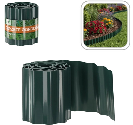 Tuinborder 15 × 900 cm, groen