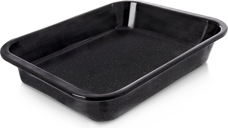 Geëmailleerde diepe bakplaat 36 × 28 × 6 cm ORION