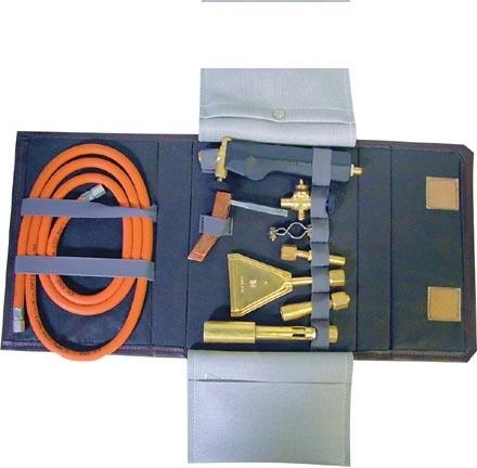 Soldeer- en afbrandset met tas PB 2192