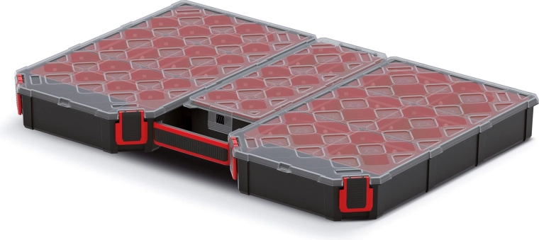 Organizer TAGER met transparant deksel 577 × 390 × 60 mm