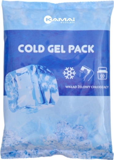 Koelelement met gel 480 g Kamai Coolbox, blauw
