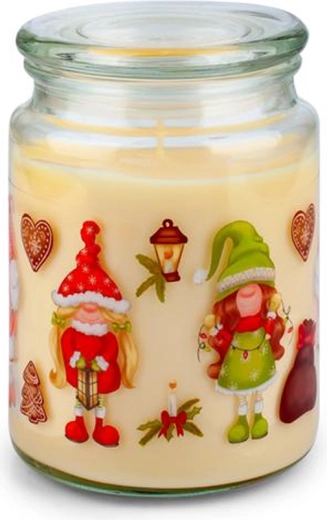 Geurkaars in glas Provence elfjes 95 uur