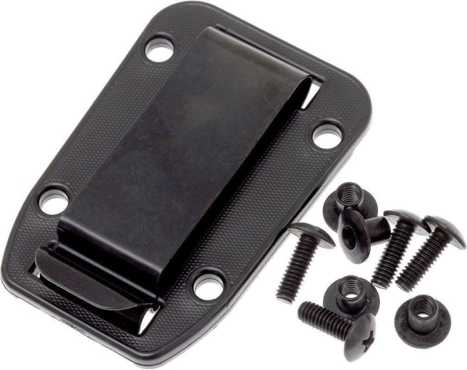 ESEE IZBC black clip plate klemplaatbevestiging voor ESEE Izula en Izula II - 1 stuk