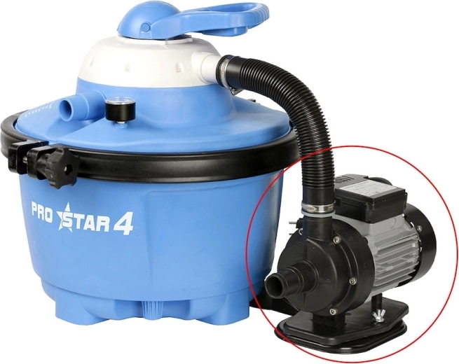 Vervangende motorpomp voor zandfilterinstallatie ProStar 3 en ProStar 4 (vanaf 2015)