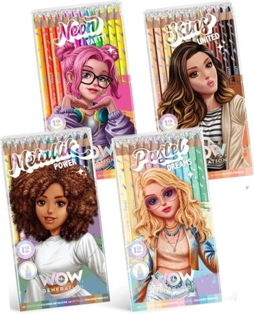 Kleurpotloden 12 kleuren WOW Generation