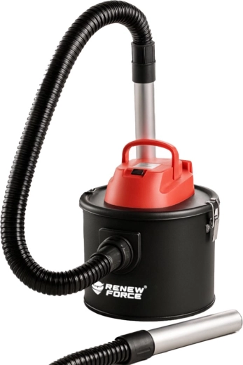 Industriële aszuiger zonder zak Renew Force 10 l 800 W met HEPA-filter en handschoenen