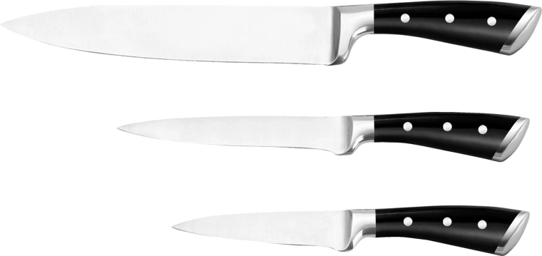 Set keukenmessen Provence Gourmet, 3 stuks