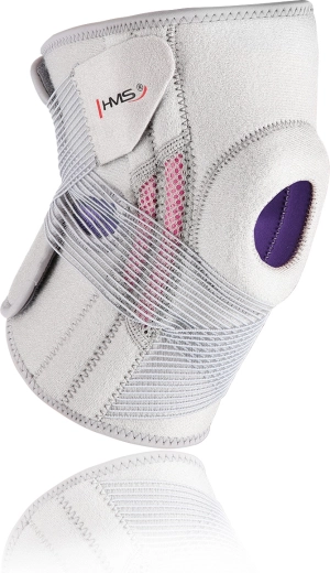 HMS kniesteun lichtgrijs