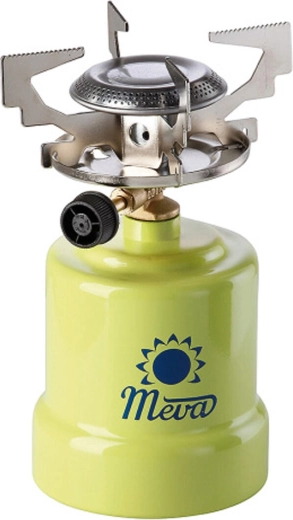 Gas campingkooktoestel op butaan/propaan met één brander FOCUS 6010