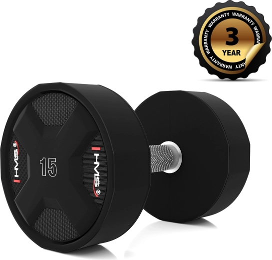Polyurethaan dumbbell HMS HPC 15 kg