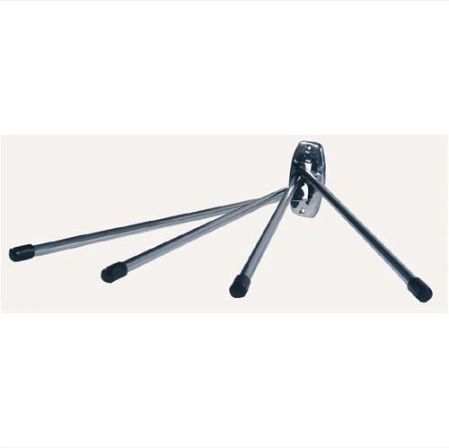 Vierarmige handdoekhouder, chroom