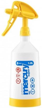 Vernevelaar Mercury Cleaning 360 geel 1 l