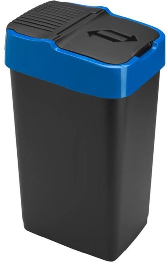 Kunststof afvalbak Heidrun 35 l