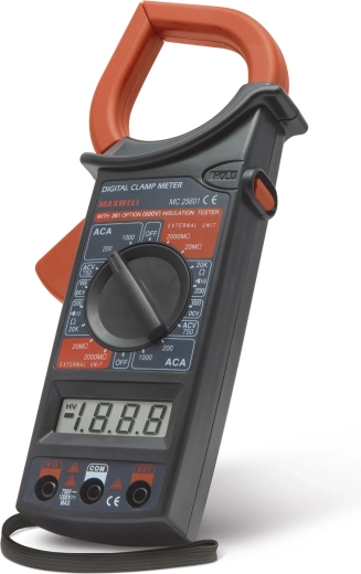 Digitale stroomtangmultimeter voor wisselstroom tot 1000 A