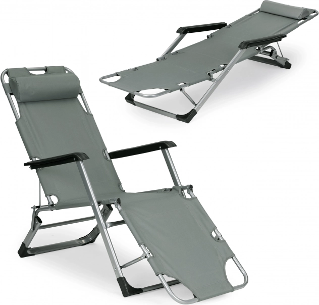 Opvouwbare strandstoel 2-in-1