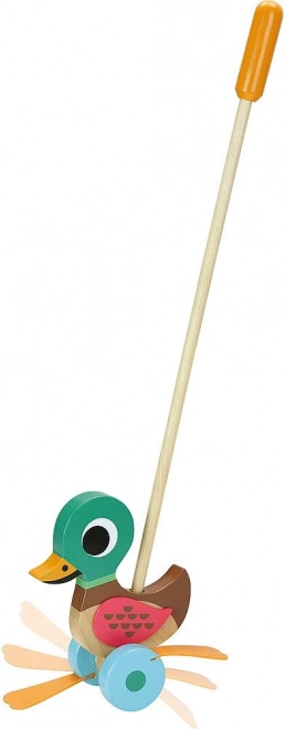 Vilac houten duw-eendje