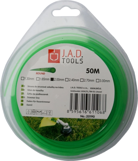 Ronde trimdraad 2,0 mm, 50 m