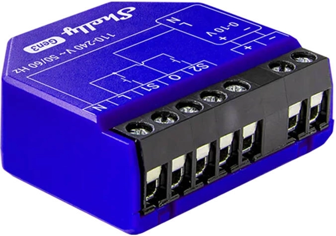 Shelly PM Gen3 dimmer verlichting 0/1-10V, Wifi/Bluetooth
