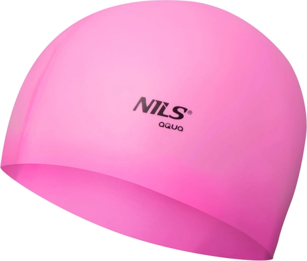 Siliconen zwemcap NILS Aqua lichtroze