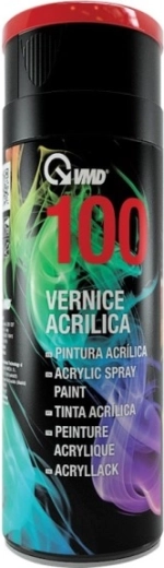 Acryl-emaille spuitverf voor metaal, kunststof en hout 400 ml – Rood