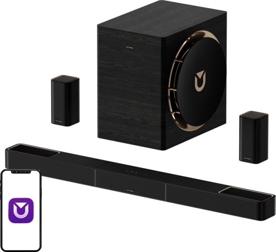 Soundbar Ultimea Skywave X70 met Dolby Atmos en draadloze subwoofer
