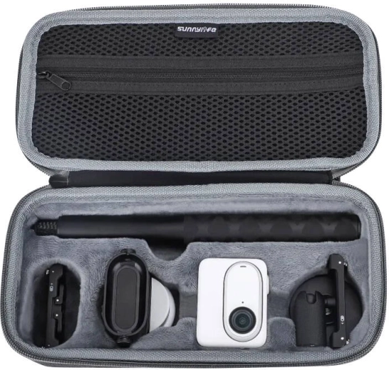 Beschermhoes Sunnylife voor Insta360 GO 3 en GO 3S (zwart)