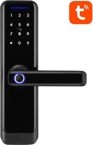 Slim digitaal smartslot Avatto ZigBee zwart
