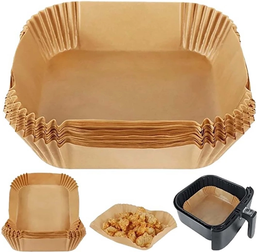 Papieren vorm voor heteluchtoven 16 × 16 × 4,5 cm (50 stuks)