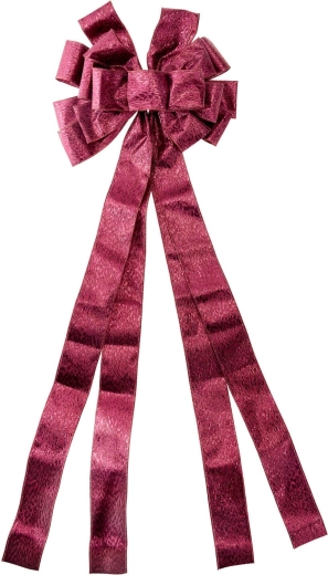 Kerststrik voor de boomtop bordeaux 130 × 33 cm