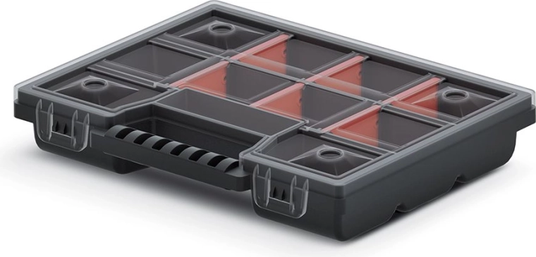 Plastic organizer Kistenberg met verstelbare schotjes NOR 08