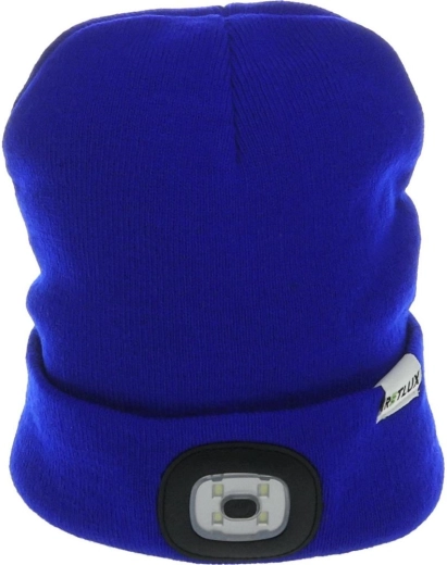 Oplaadbare lichtgevende muts Retlux RLB 102 blauw