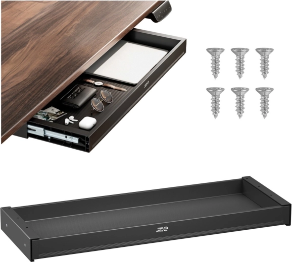 Ergo Office platte onderbureau-lade er-302 b - 1 stuk