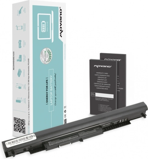 Movano HS03 HS04-accu voor HP-laptops, 2200 mAh (24 Wh)