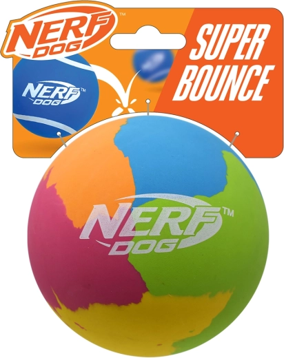 Nerf Dog super stuiterende rubberen bal 9,5 cm