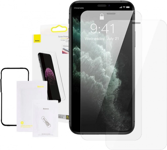 Baseus gehard glas voor iPhone XR/11