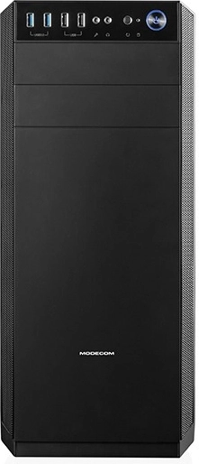 Modecom Oberon 2F zwarte pc-behuizing