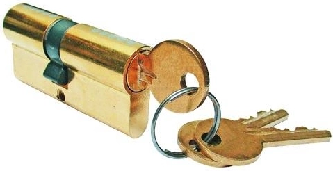 Cilindrische slotcilinder 65 mm HOBBY, 3 sleutels