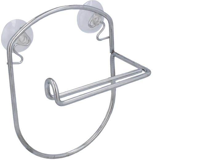 Chromen toiletpapierhouder Ander