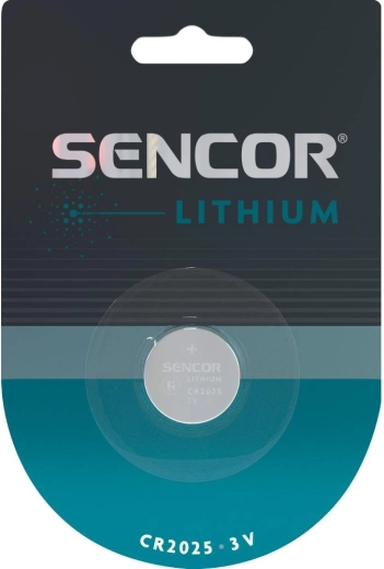 Lithium-knoopcelbatterij Sencor CR2025 3 V