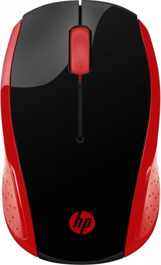 Draadloze muis HP 200 Empress Red